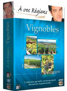 A vos régions - vignobles : bordelais + bourgogne + alsace + touraine