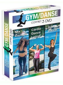 Coffret gym-dance : mix danses + cardio dance latino + gym dance - pack