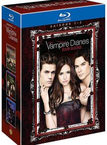 Vampire diaries - saisons 1 à 3 - blu-ray