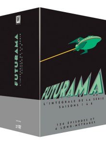 Futurama  : l'intégrale saisons 1 à 8 + 4 longs métrages