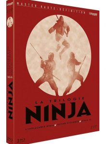 La trilogie ninja : l'implacable ninja + ultime violence + ninja iii - blu-ray