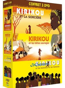 Kirikou et la sorcière + kirikou et les bêtes sauvages + kirikou et les hommes et les femmes