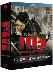 Mission : impossible - l'intégrale des 4 films - pack - blu-ray