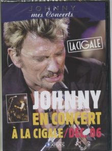 Johnny en concert a la cigale / decembre 2006