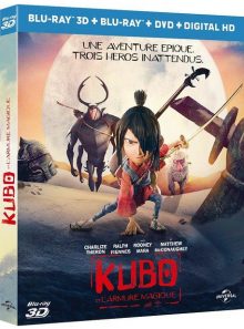 Kubo et l'armure magique - combo blu-ray + dvd + copie digitale