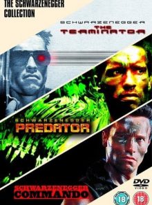 Terminator/ predator/ commando [import anglais] (import) (coffret de 3 dvd)