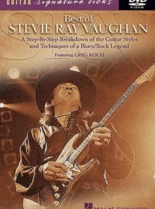 Stevie ray vaughan: guitar signature licks (instructional)
