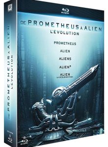 De prometheus à alien, l'évolution - blu-ray
