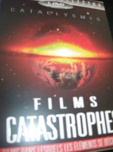 Films catastrophe - coffret 5 films : tremblement de terre + danger avalanche + tornado + fire + volcano - pack