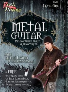 Rock house method: metal guitar - melodic speed, shred & heavy riffs, level 1