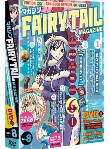 Fairy tail - coffret avec le dvd volume 8 et fairy tail magazine n°8 (1dvd)
