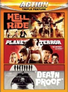 Action triple feature (hell ride / planet terror / death proof)