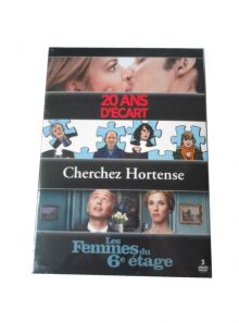 Coffret 3 dvd 20 ans d'écart - cherchez hortense - les femmes du 6e étage
