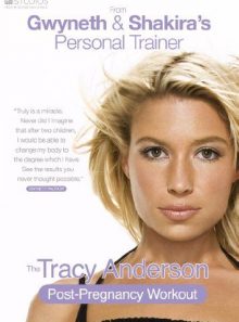 The tracy anderson method presents post pregnancy workout dvd
