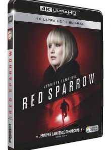 Red sparrow - le moineau rouge - 4k ultra hd + blu-ray