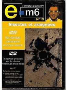 E=m6 insectes et araignées n°15 -  dvd vidéo - dvd-rom