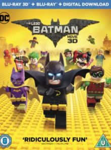 Lego batman movie 3d bluray