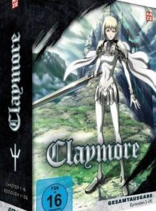 Dvd claymore - slimpackbox (6 dvds) [import allemand] (import) (coffret de 6 dvd)