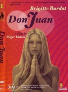 Don juan dvd if don juan were a woman / don juan, ou et si don juan était une femme