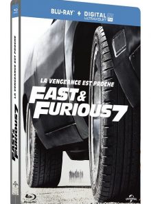 Fast & furious 7 - blu-ray + copie digitale - édition boîtier steelbook