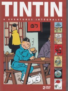 Tintin - 6 aventures integrales : tintin en amérique ... tintin au tibet