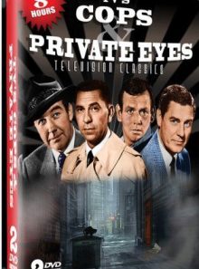 Tv s cops and private eyes television classics 2 dvd embossed tin