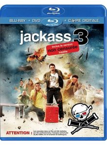 Jackass 3 - combo blu-ray + dvd + copie digitale
