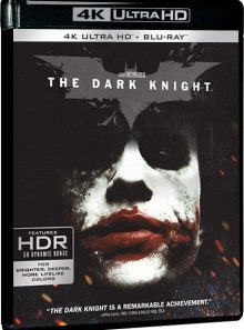 Batman - the dark knight, le chevalier noir - 4k ultra hd + blu-ray