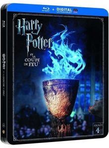 Harry potter et la coupe de feu - édition limitée boîtier steelbook - blu-ray