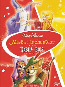 Robin des bois + merlin l'enchanteur