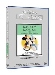 Mickey mouse, les années couleur - 2ème partie : de 1939 à nos jours - édition collector - 2 dvd