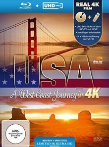 Usa - a west coast journey (uhd stick in real 4k, limited edition)
