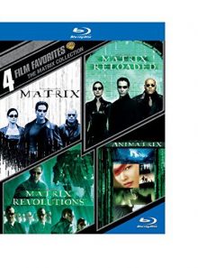 4 film favorites (blu-ray): the matrix collection: the matrix / the matrix reloaded / the matrix revolutions / the animatrix