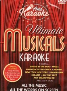 Karaoke - ultimate karaoke musicals [import anglais] (import)