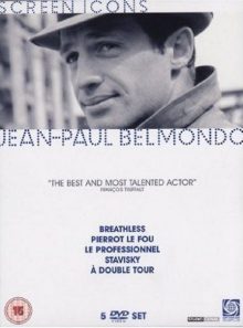 Jean-paul belmondo - the screen icons collection