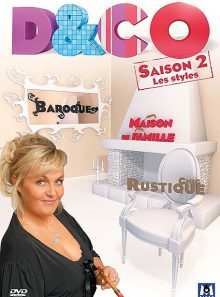 D&co - saison 2 : les styles - n°1 - baroque / maison de famille / rustique chic