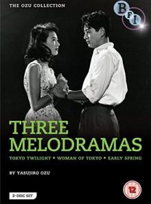Ozu - three melodramas (2 dvd set) [1933 - 1957]