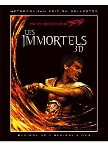 Les immortels - combo blu-ray 3d + 2d + dvd - édition collector boîtier steelbook