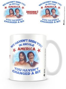 Anchorman 2 ron and jesus ceramic mug