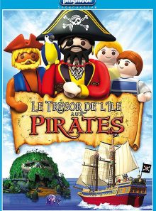 Playmobil - le trésor de l'île aux pirates - dvd interactif