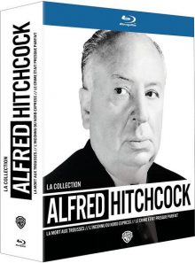La collection alfred hitchcock - la mort aux trousses + l'inconnnu du nord-express + le crime était presque parfait - blu-ray