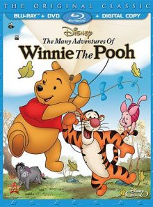 The many adventures of winnie the pooh (blu ray / dvd + digital copy)