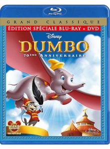 Dumbo - édition 70ème anniversaire - édition spéciale blu-ray + dvd