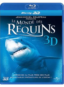 Le monde des requins 3d - blu-ray 3d compatible 2d