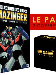 Pack mazinger z - les films + go nagai - collection - 2 coffrets dvd