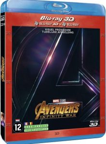 Avengers : infinity war - combo blu-ray 3d + blu-ray 2d