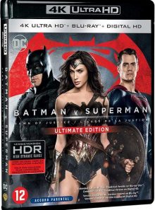 Batman v superman : l'aube de la justice - ultimate edition - 4k ultra hd + blu-ray + digital hd
