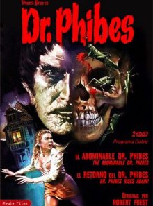 Pack el abominable dr. phibes - el retorno del dr. phibes  the abominable dr. phibes