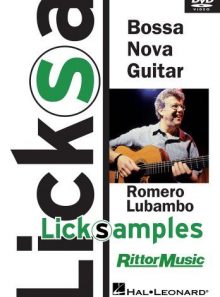 Bossa nova guitar licksamples