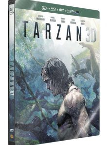 Tarzan - combo blu-ray 3d + blu-ray + copie digitale - édition boîtier steelbook